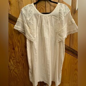 Old navy cream dress - size small